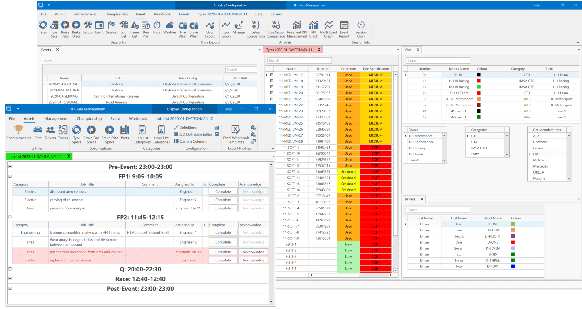HH Data Management software screenshot